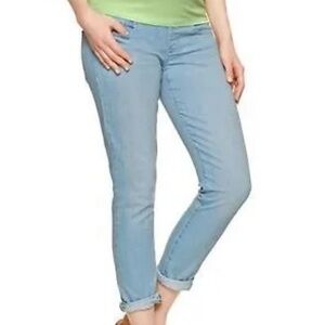 Gap Maternity Light Blue Denim Always Skinny Skimmer Jeans